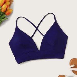 Criss Cross Bikini Top